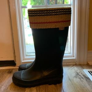 burberry rain boots